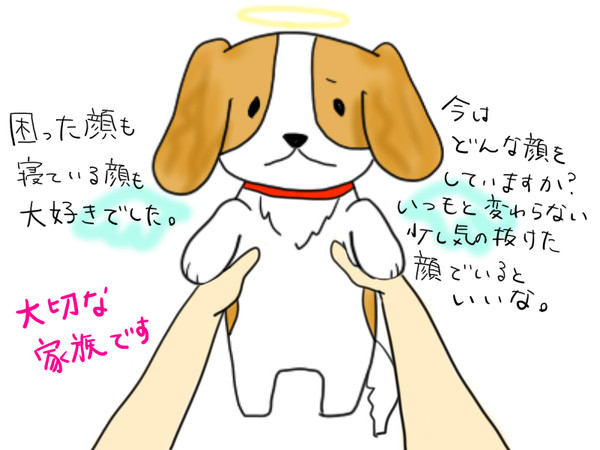 大好きな家族へ。