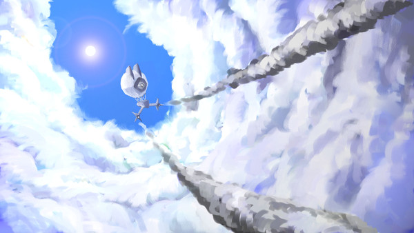 雲の道