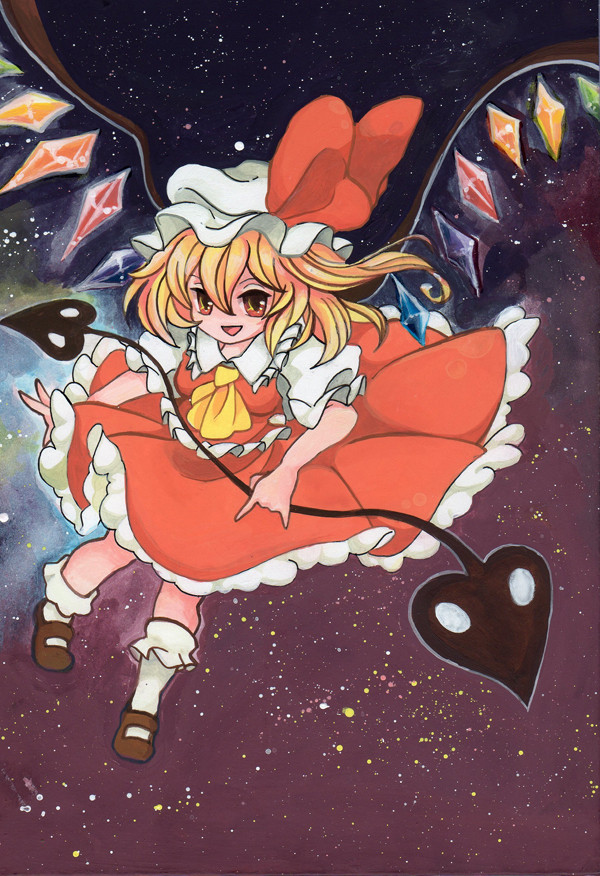 星空に浮かぶ