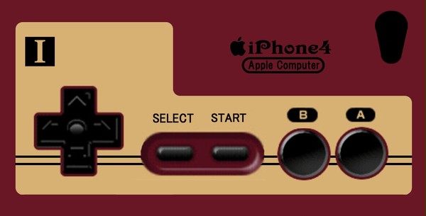iPhone4用クリアカバーシート　Ⅰコン