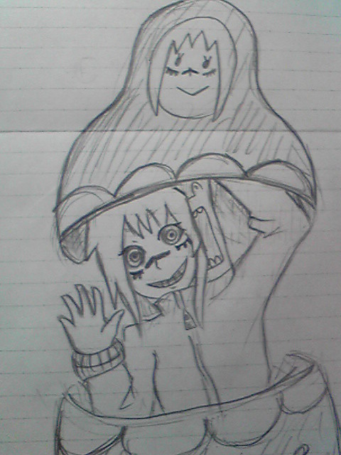 まとりょしか 落書き