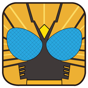 仮面ライダーOOO【ヘッドアイコン：ライオン】