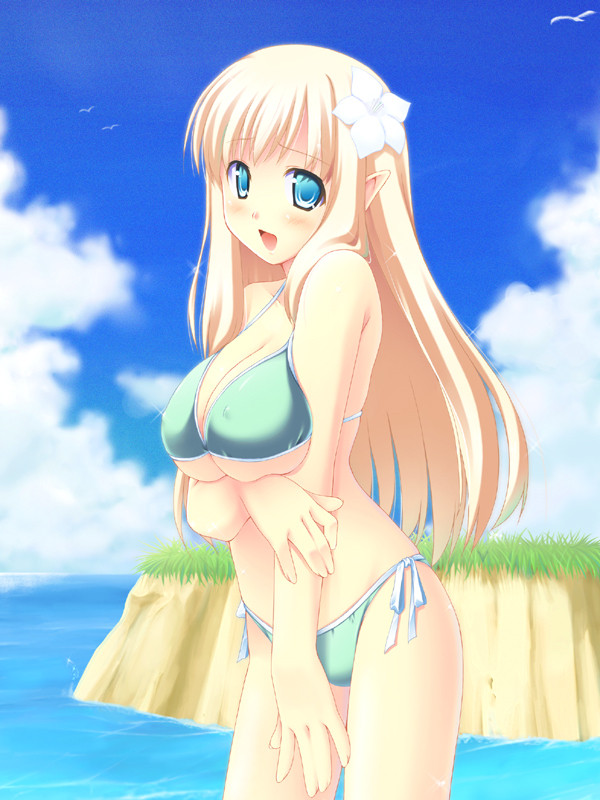 ティファニア水着　(過去絵2)