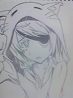 にゃ〜 （模写）