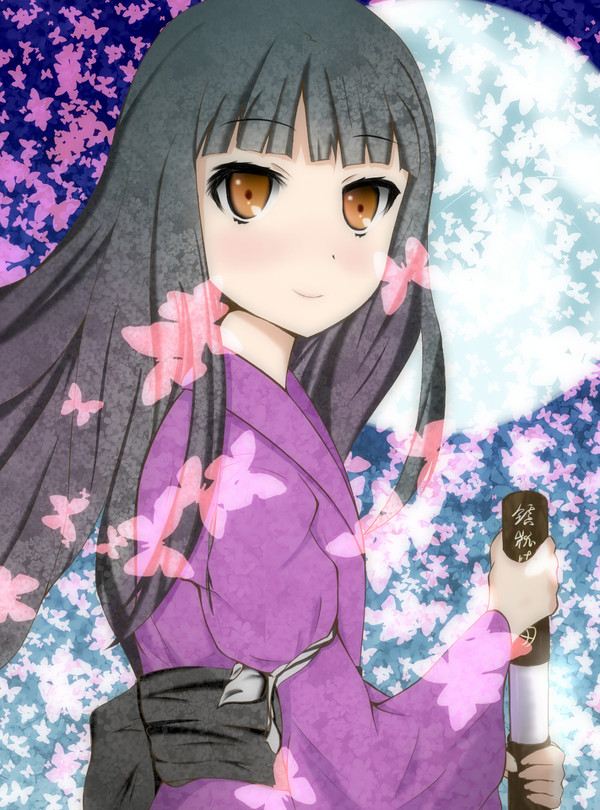 着物を描きたかった。