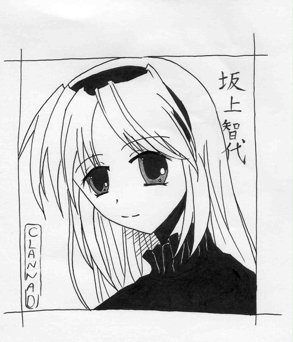 CLANNAD 坂上智代　スキャン