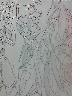 一夏 白式・雪羅（模写）