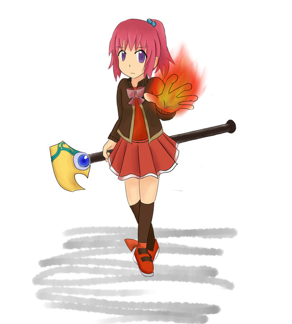 ポニテ魔法使い