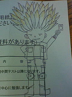 友達に遊戯王を描かせてみた
