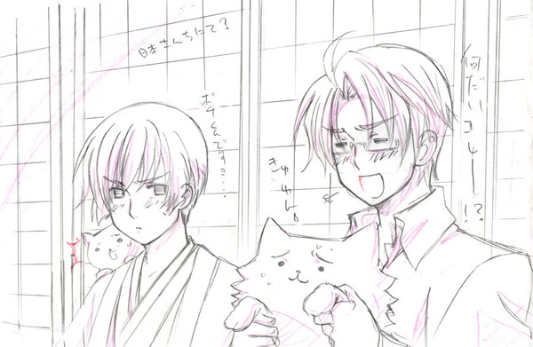【APH】菊の家に突撃だぞ☆