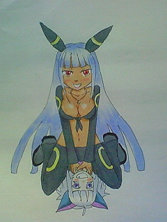 ブラッキー&エーフィ擬人化した