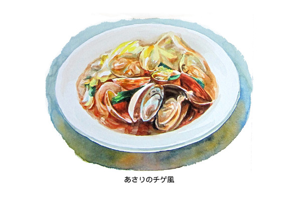 あさりのチゲ風