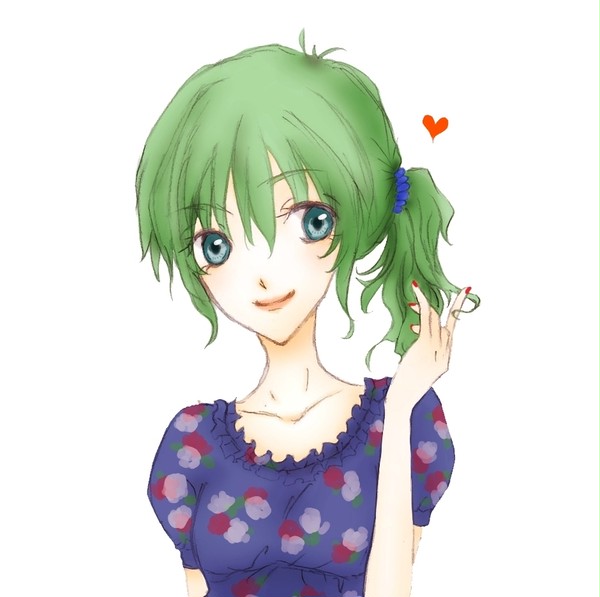 みどりの髪した女