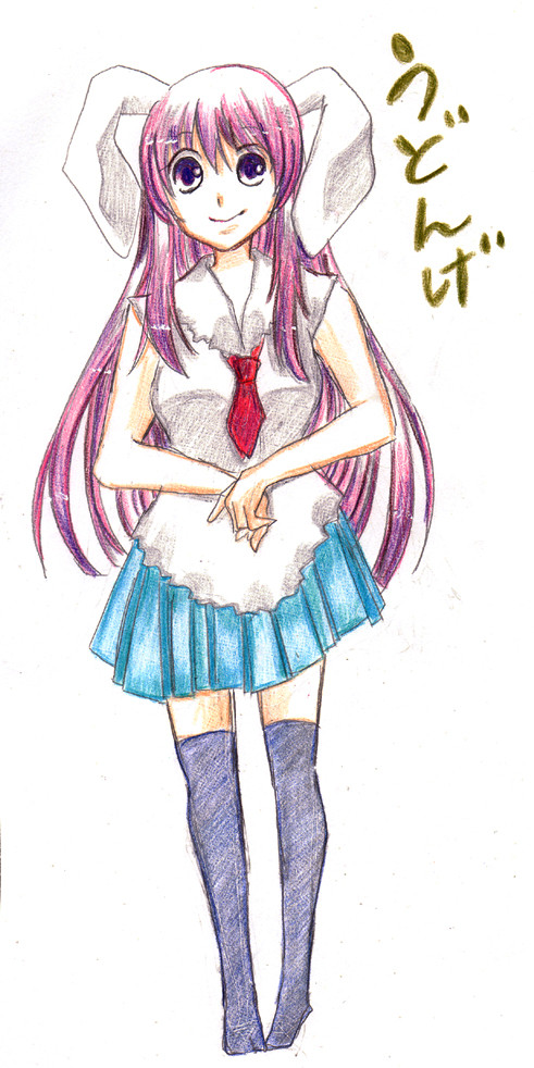 【色鉛筆】うどんげちゃん