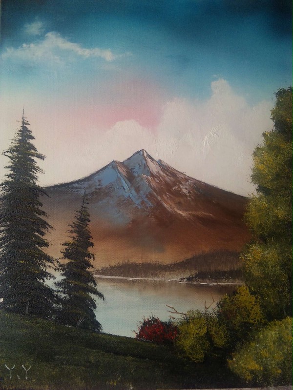 夏の山