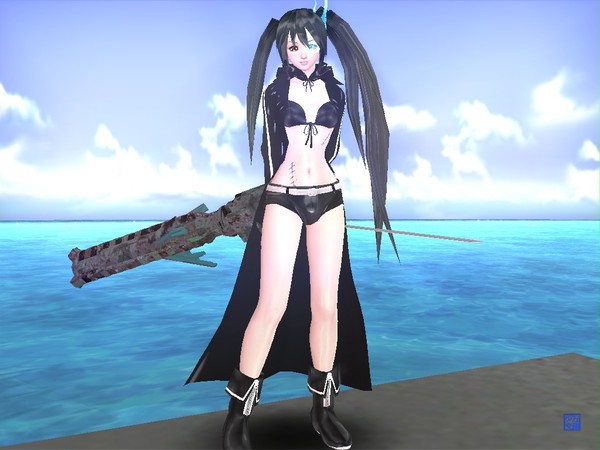 人工少女３のブラックロックシューターちゃん