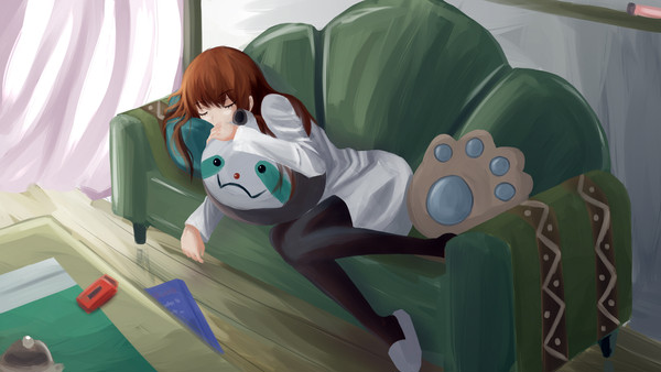 助手は休憩中