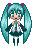 ドット絵な初音ミク