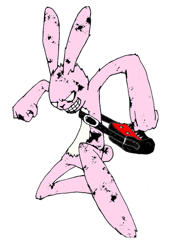 アグレッシブウサギ