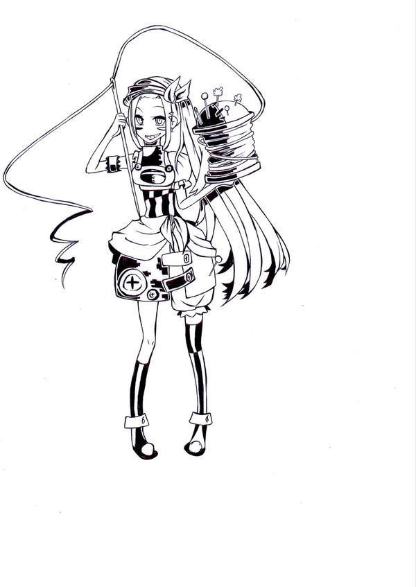 裁縫道具　擬人化！