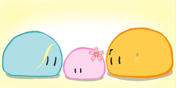 だんごになってもらった。