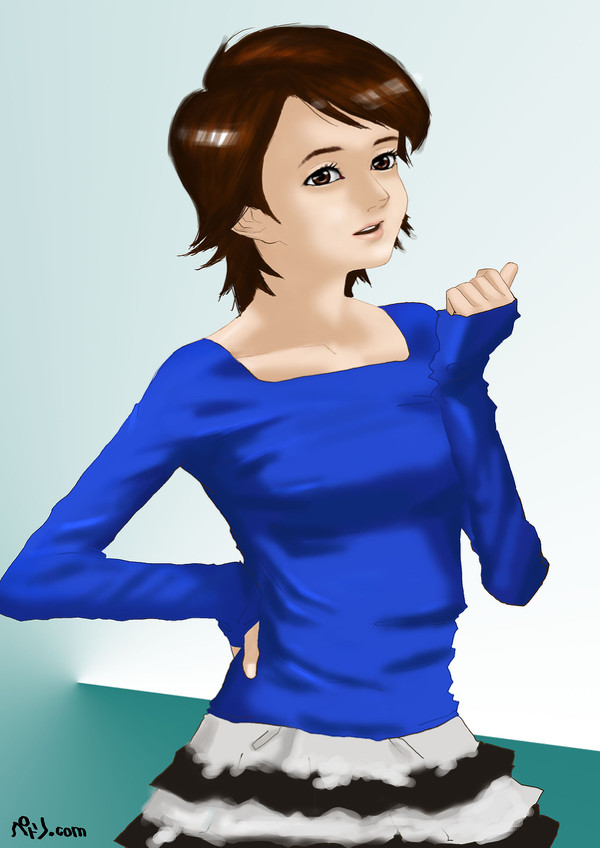 美人に挑戦