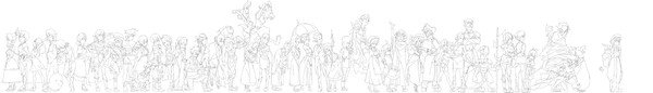 めぐめぐ。キャラ表