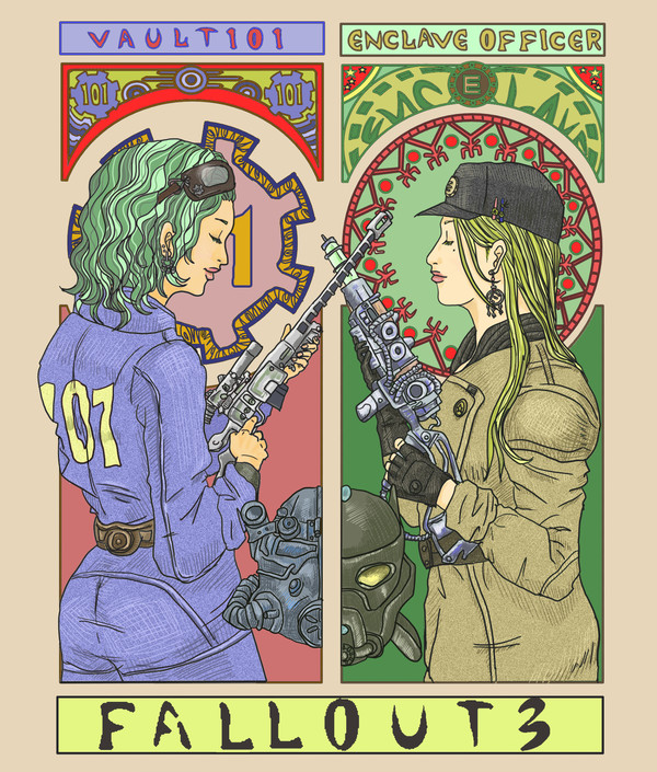 ミュシャでFallout