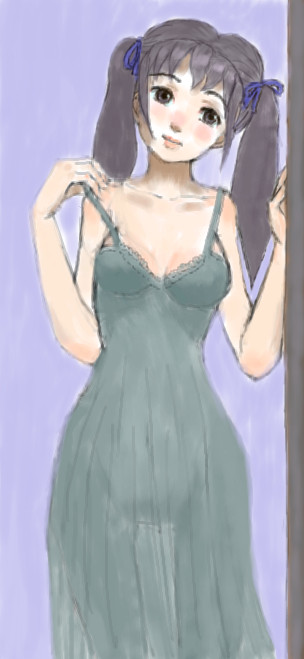 ツインテの女の子