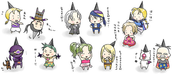 みんなでドリル装備！