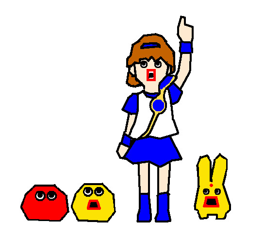 初代ぷよぷよをGOLDEN EGGSっぽく描いてみた