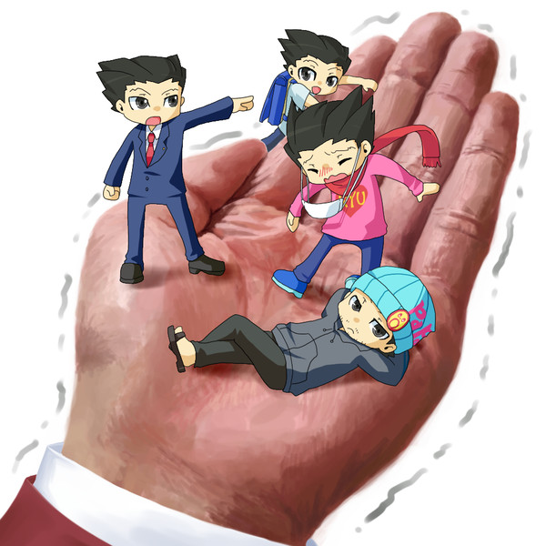 手乗り成歩堂、だとッ…！【イメレス】