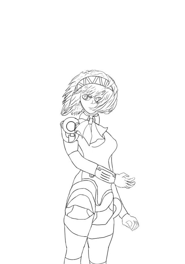 アイギス線画
