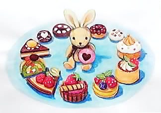 スイーツうさぎ