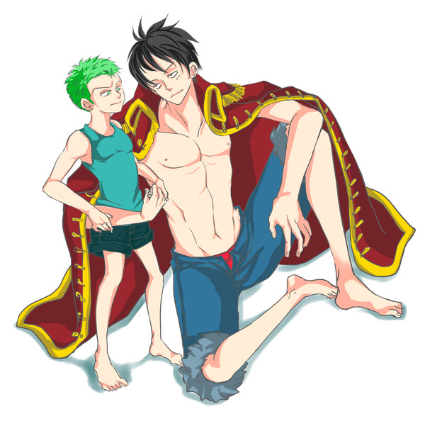ルフィと幼 ゾロ