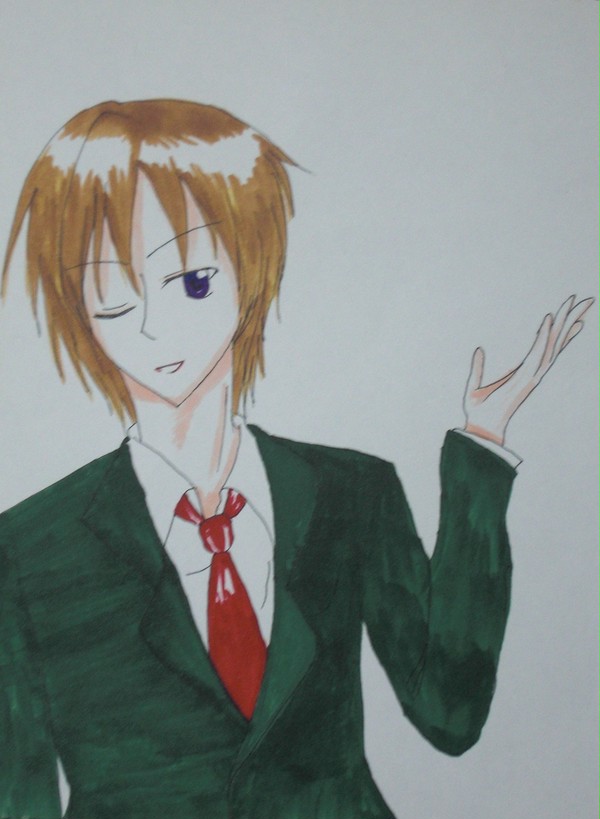 古泉?【生主さんに差し上げた絵】