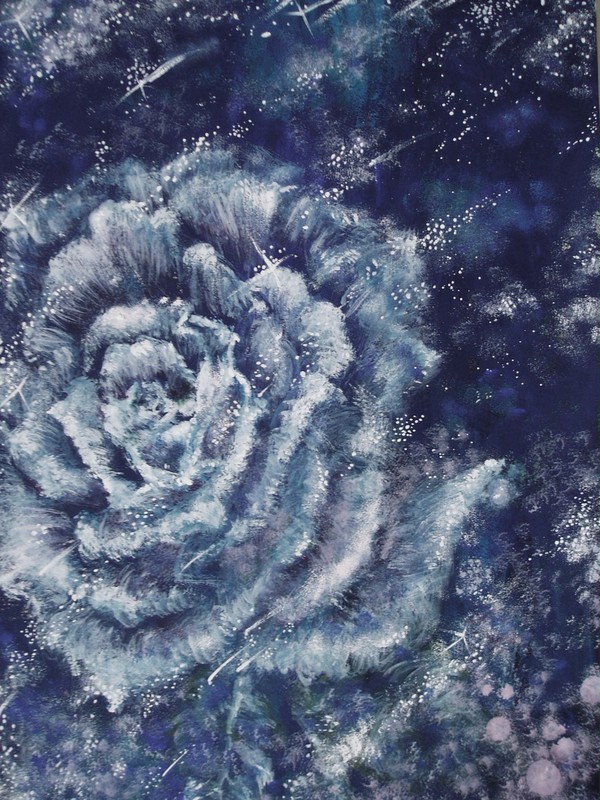 青のバラ星雲