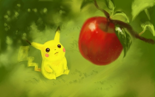 ピカチュウでペンタブデビュー