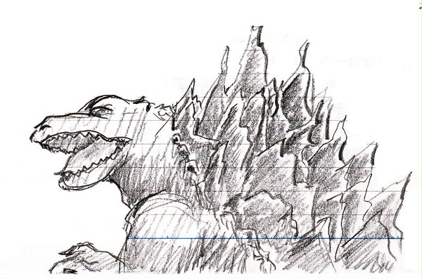 いつの間にか何も見ないで描いていた
