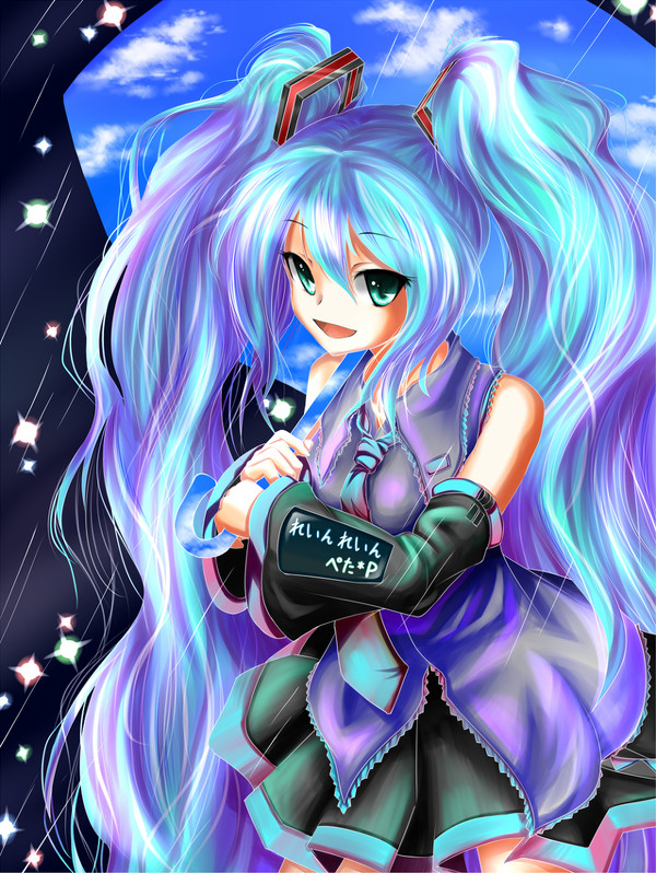 初音ミク　DIVA支援イラスト