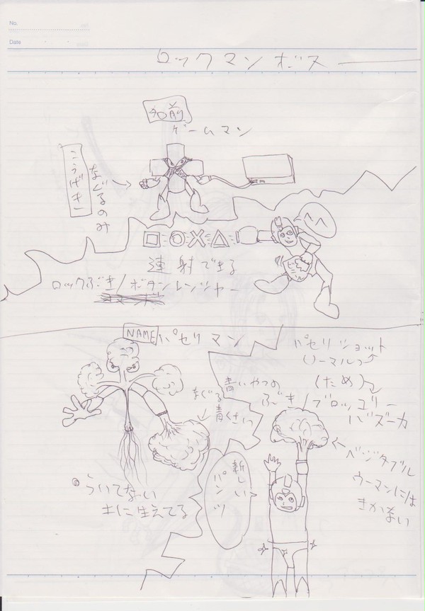 ロックマン落書き1