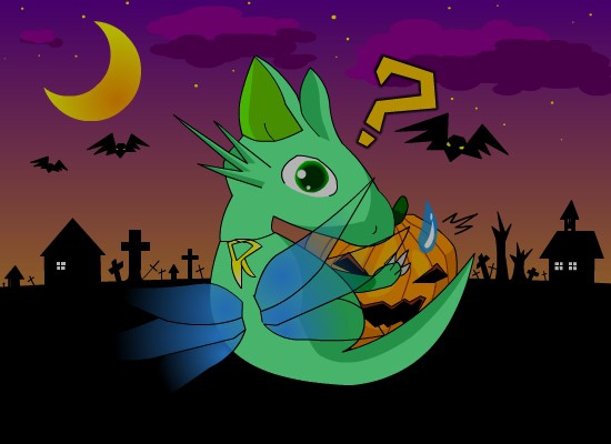 【飼い竜イベント】アールのハロウィン