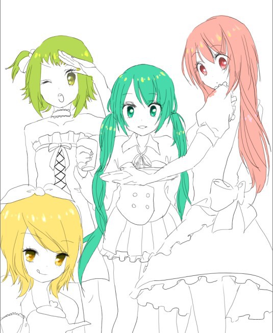 みくりんるかぐみ