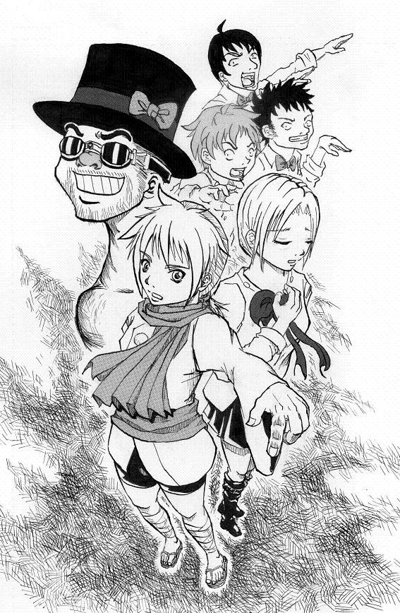 オリジナル作品トビラ絵案