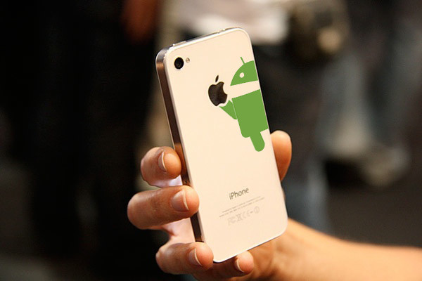 android eat apple
