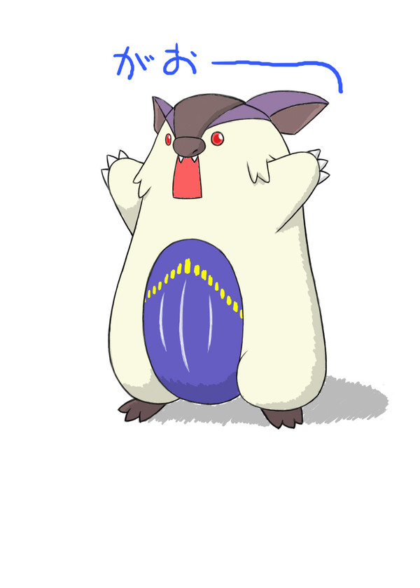 ウルクススをかわいく描いてみたかった