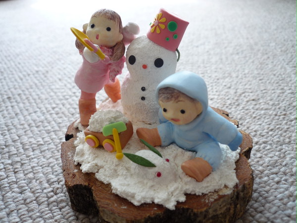 雪の日。