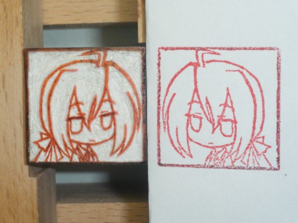 テッド彫ってみた等 #ita_in