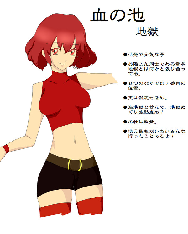【地獄】血の池地獄【擬人化】