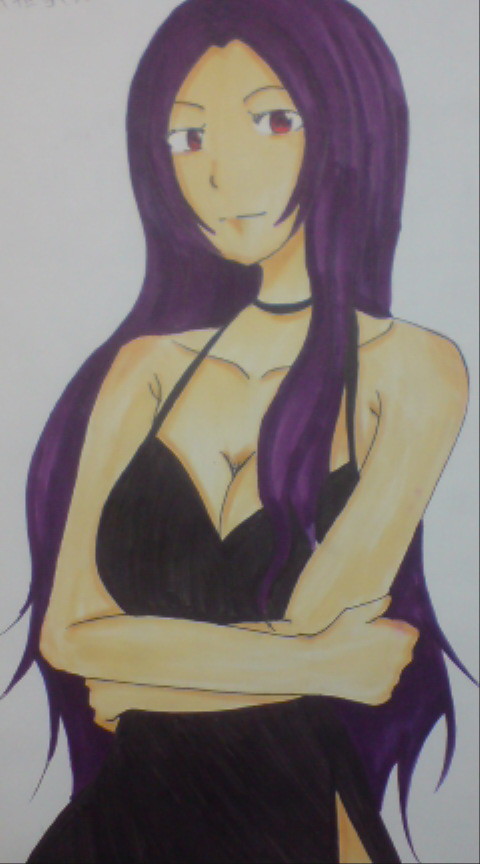 葵乃　茅さんのオリキャラ描かせていだきました!